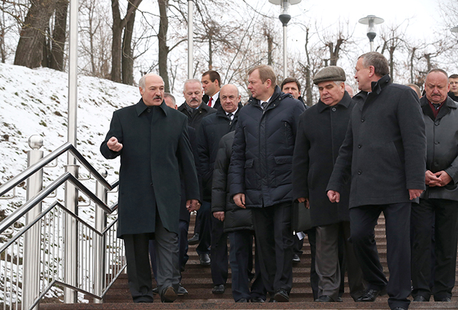 Лукашенко поручил к 2020 году завершить основные работы по благоустройству Могилёва