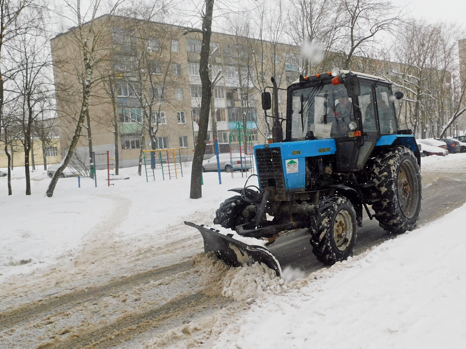 Уборка снега в Могилёве: лучшего результата можно добиться только совместными усилиями