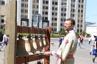 Открытые площадки фестиваля «Магутны Божа» в Могилёве