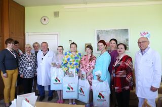 В Могилёве поздравили женщин, ставших мамами в День Победы 