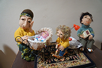Выставка еврейских кукол в музее этнографии в Могилёве