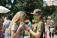 Фестиваль красок Holi Lions в Могилёве