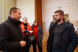Александр Потемкин встретился с коллективом ОАО «Могилевтехмонтаж» 