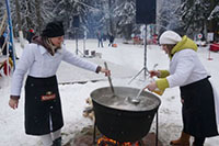 Народный праздник «Каляды» и кулинарный конкурс «В зимнем лесу» в Могилёве