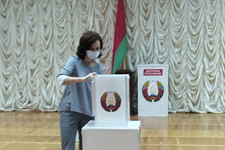 В Могилеве открылись участки для голосования на выборах Президента Республики Беларусь