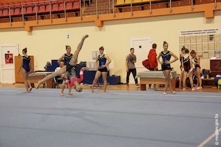Чемпионат Беларуси по спортивной гимнастике проходит в Могилеве