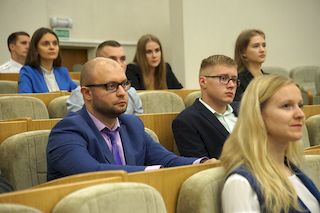 1-е заседание Молодежного парламента при Могилевском областном Совете депутатов
