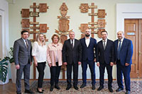 Встреча делегации района Соколиная гора г.Москвы с председателем Могилевского горисполкома