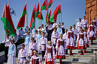 Митинг, посвященный Дню Независимости Республики Беларусь, прошел на Буйничском поле
