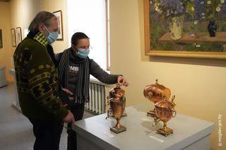 Выставка самоваров начала работу в Могилеве