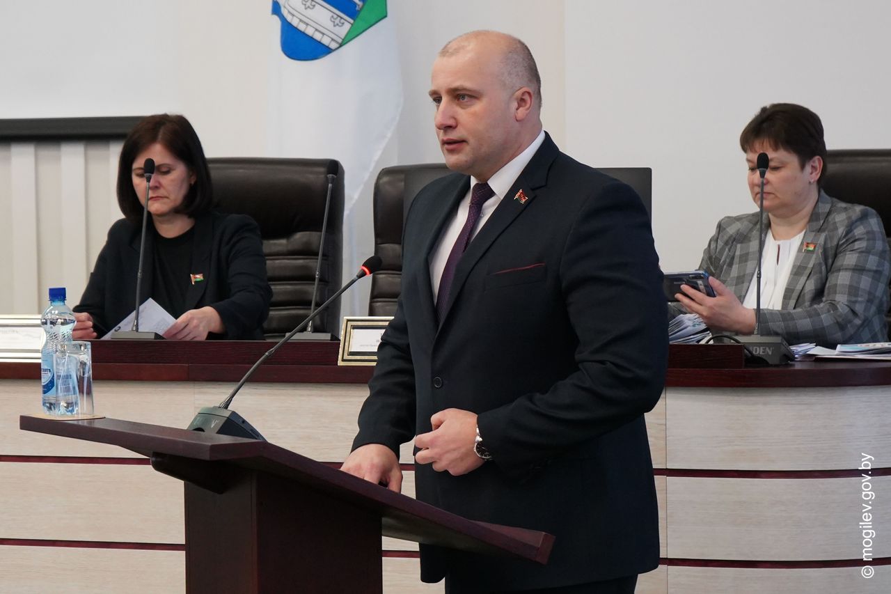 В Могилеве состоялась 35-я сессия городского Совета депутатов 