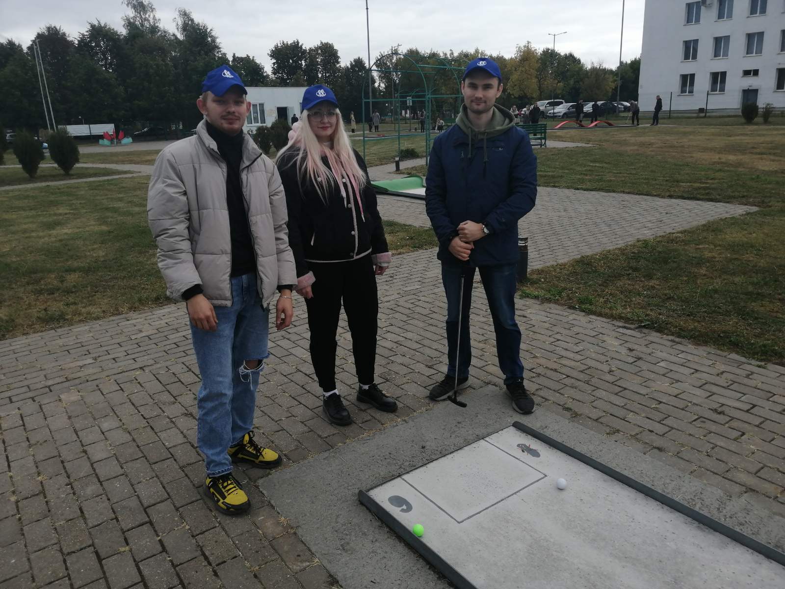 Соревнования по мини-гольфу среди работающей молодежи в Могилеве