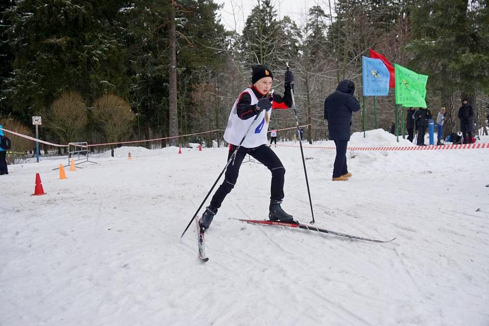 В Печерском лесопарке прошел спортивный праздник «Могилевская лыжня-2022»