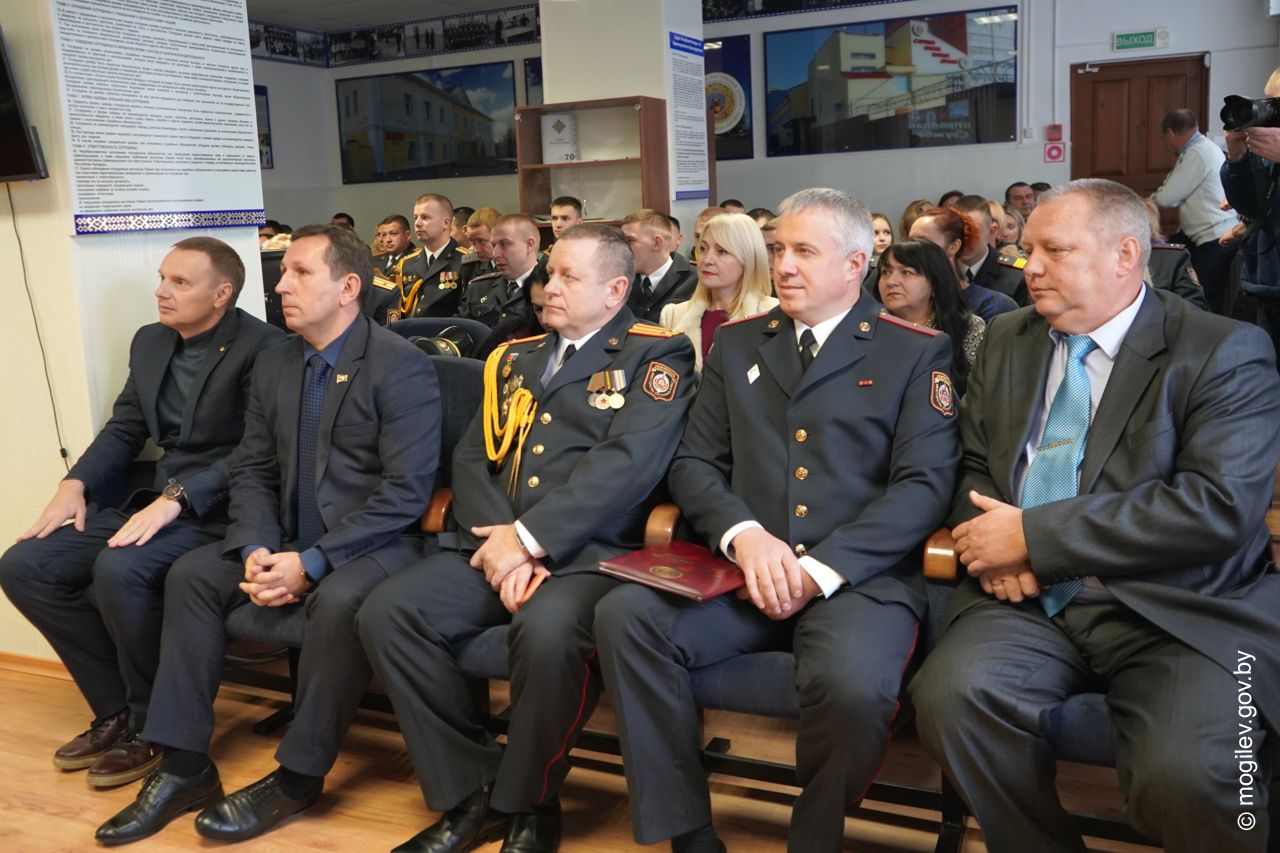 В Ленинском отделе Департамента охраны МВД состоялось торжественное мероприятие