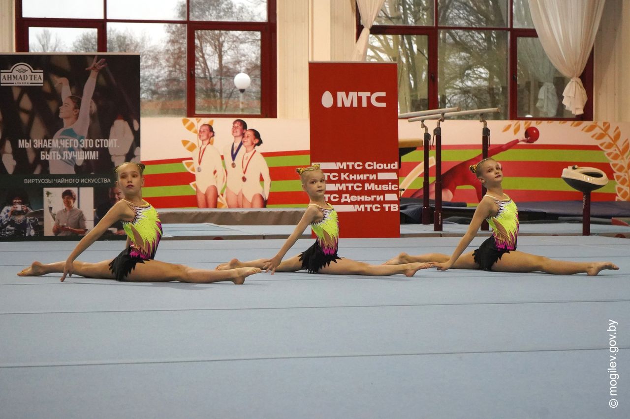 Турнир по спортивной акробатике «Киндр-сюрприз» проходит в Могилеве с 5 по 7 апреля