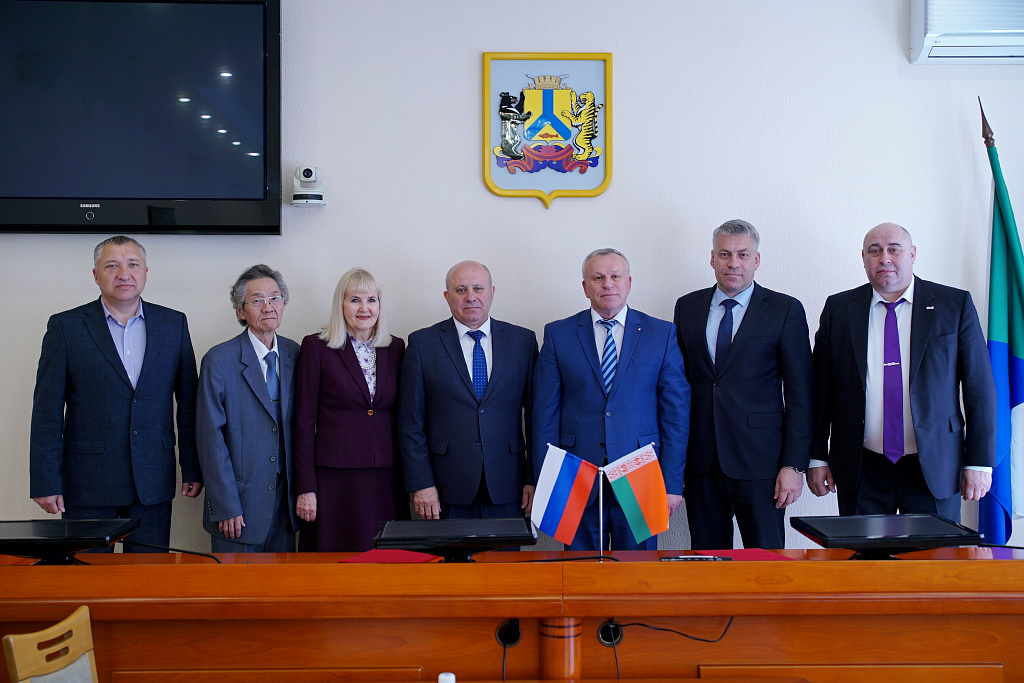 Соглашение о сотрудничестве подписали главы Хабаровска и Могилева