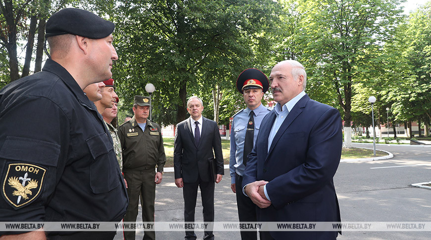 Лукашенко убежден в правильности курса  на создание надежной системы нацбезопасности