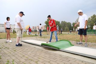 Соревнования по мини-гольфу среди предприятий ЖКХ 