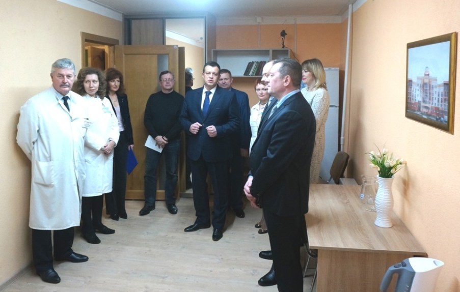 Новые палаты открылись в Могилёвской городской больнице скорой медицинской помощи 