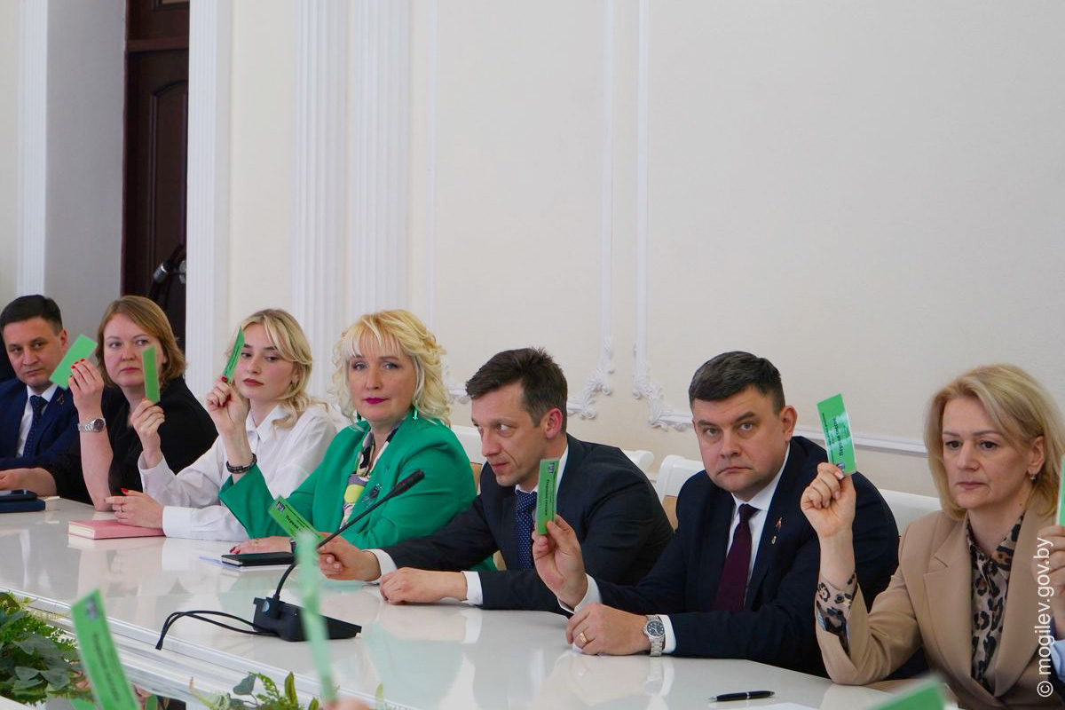 Первая сессия Могилевского городского Совета депутатов двадцать девятого созыва 