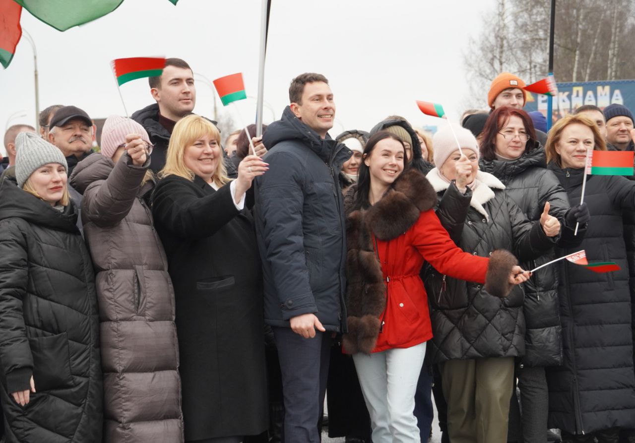 Автопробег в поддержку Президента Республики Беларусь Александра Лукашенко прошел в Могилеве