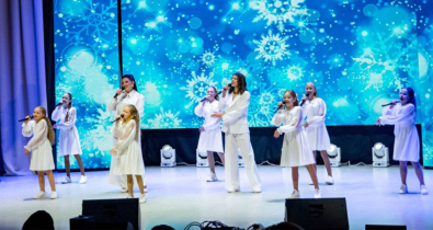 Детский музыкальный проект Ольги Горничар объединил более 150 юных талантов Могилева. Видео