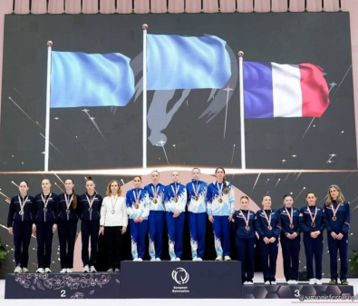 Виолетта Бордиловская - победитель чемпионата Европы по прыжкам на батуте в Португалии