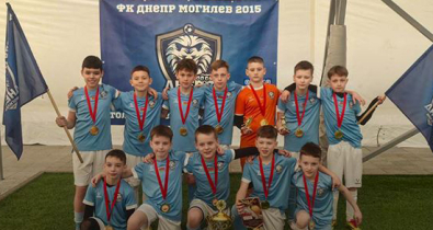 Могилевские «Львята» 2015 года рождения стали победителями футбольного турнира в Гомеле