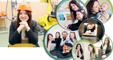 Как совмещать карьерные амбиции с заботами большой семьи, рассказала Александра Коротеева из Могилева