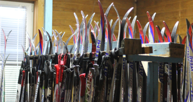 В Могилеве коллектив спортивной школы готовит трассу к лыжне и приобщает горожан к спорту