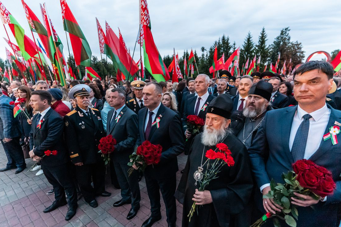 Патриотическая акция «Звон скорби» на Буйничском поле