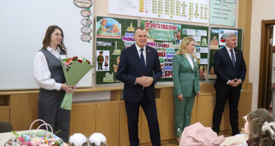 В День знаний свои двери открыла обновленная после капитального ремонта гимназия № 3 Могилева