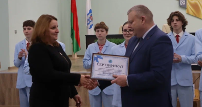 Спонсорскую помощь Могилевскому государственному электротехническому колледжу оказал отраслевой профсоюз