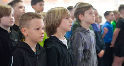 300 талантов для королевы спорта: как в Могилеве выбирают будущих чемпионов. Видео