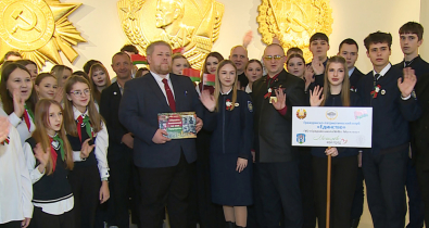 Музей Славы Могилевщины делает уроки истории для школьников по-настоящему увлекательными. Видео