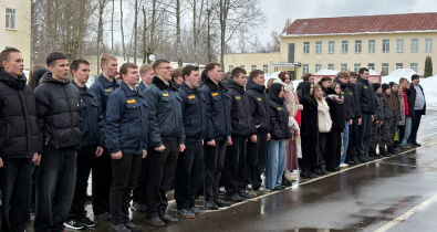 Один день из жизни солдата: патриотическая акция для молодежных отрядов охраны правопорядка прошла в Могилеве