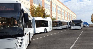 Новая партия сочлененных городских автобусов МАЗ пополнила автопарки Могилевщины