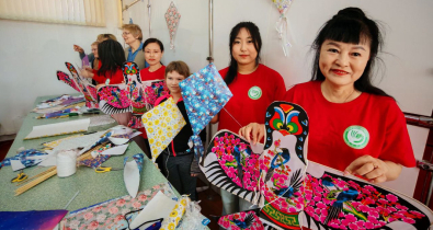 Фестиваль воздушных змеев и китайской культуры прошел в Могилеве