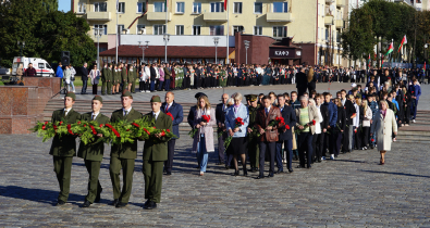 Торжественное открытие городской Вахты Памяти состоялось в Могилеве