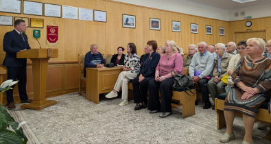 В Могилевском горисполкоме встречу с активом ветеранов труда провел заместитель председателя Антон Бельский