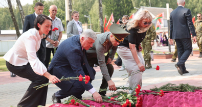 Останки более 140 жертв геноцида, поднятых в Казимировском лесу, перезахоронили в Могилеве