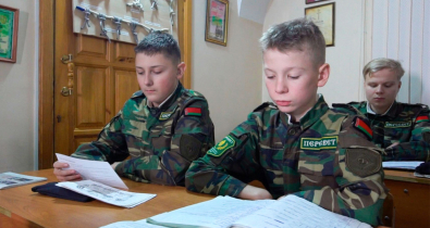 Пересветовец однажды – это пересветовец навсегда: девиз курсантов Могилевского православного военно-патриотического клуба. Видео