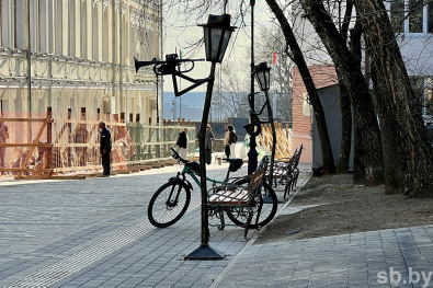 Фонари-музыканты и новые арт-объекты. Узнали, как преображается пешеходная улица Ленинская в Могилеве