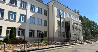 Завершается капитальный ремонт здания специальной школы № 1 Могилева