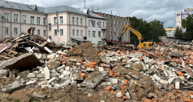 На улице Пионерской в Могилеве приступили к строительству парковки