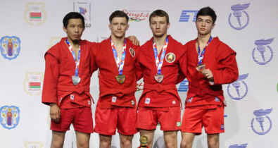 Триумф могилевских самбистов на юбилейном турнире на призы Президента Беларуси