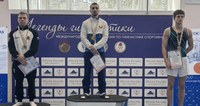 Егор Шарамков завоевал две золотые медали на международном турнире по спортивной гимнастике «Легенды гимнастики»  
