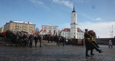 «Гордимся нашими мужчинами». В Могилеве поздравили военнослужащих