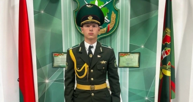 В рядах группы связи и обеспечения органов пограничной службы в роте почетного караула проходит службу могилевчанин Иван Короткевич