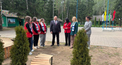 Профсоюзы — детям: в лагере «Любуж» появилась новая зона отдыха